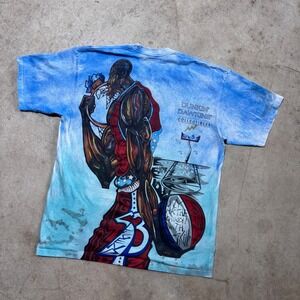 Dunkin Dawkins Collectibles SKILLZ Basketball Graphic Tee 2XL Super Heavy Cotton